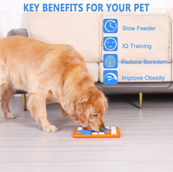 Interactive puzzle toy for dogs