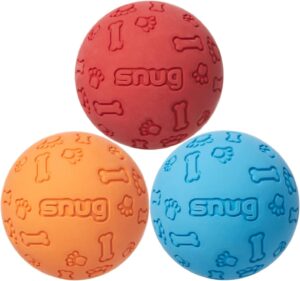Premium Rubber Dog Balls