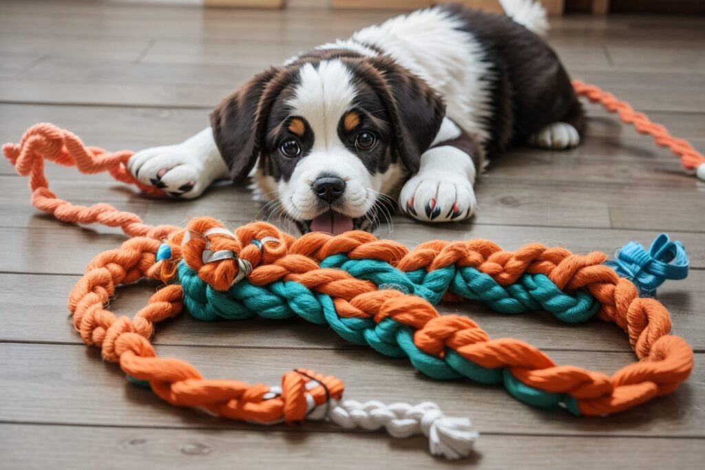 DIY Playtime Toy Ideas for puppies